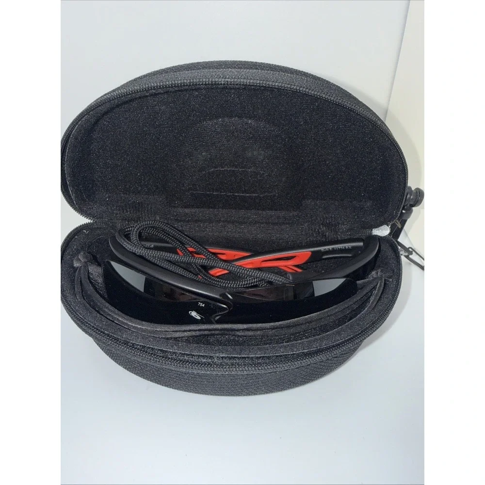 Bolle Bolt 2.0 Sport754 Photochromic Genuine OOS Black/Red Sunglasses,Case&Strap